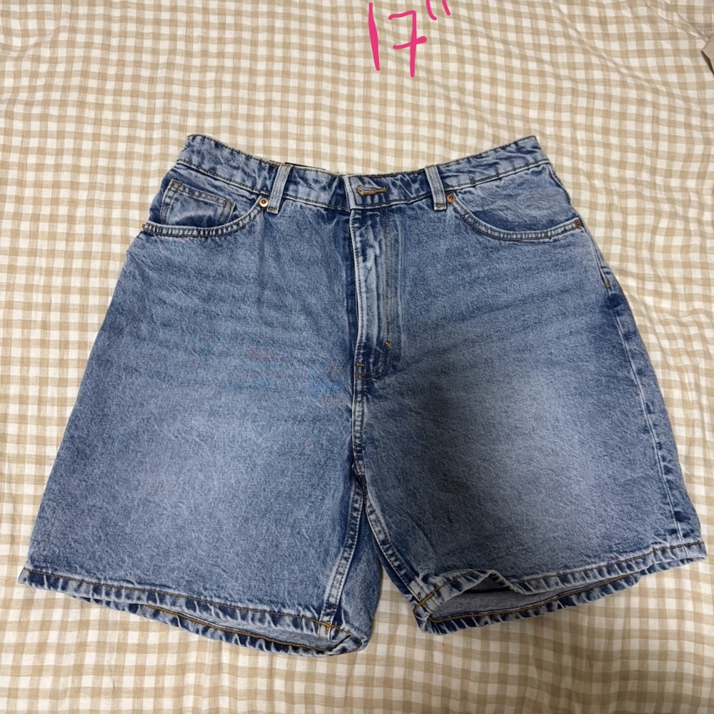 NWT Monki Blue Denim Shorts